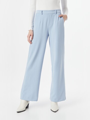 Wide Leg Pantalon 'Lisa' OBJECT en bleu : devant