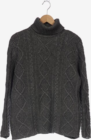 EDDIE BAUER Sweater & Cardigan in L in Grey: front
