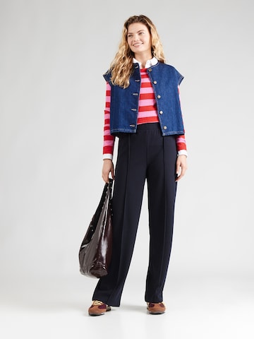 Wide Leg Pantalon 'ONLATLAS' ONLY en bleu