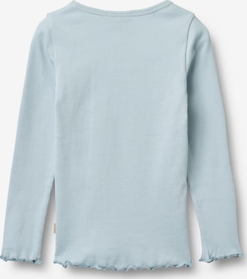 Maglietta 'Ida' di WHEAT in blu: frontale