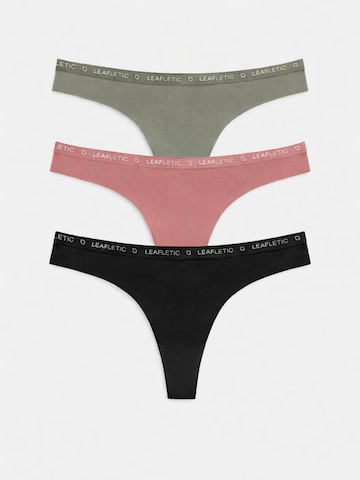 LEAFLETIC Panty 'Leafletic Women’s Mid Rise Brazilian'‌‌‌‌‌‌ in Mischfarben: Vorderseite