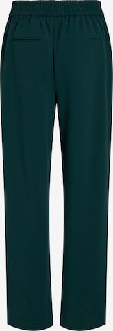 VILA Regular Панталон с ръб 'Clua' в зелено