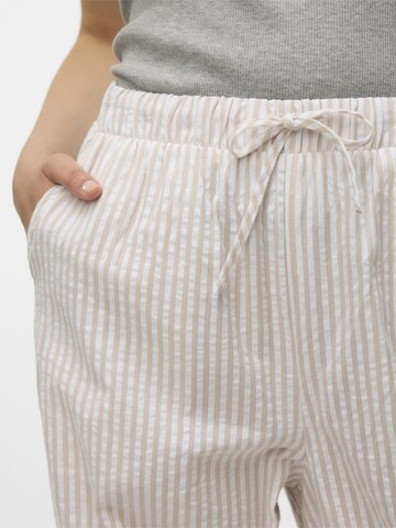 VERO MODA Wide leg Broek in Beige