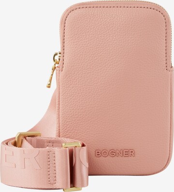 BOGNER Umhängetasche in Pink: predná strana