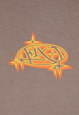 T-Shirt 'Alien Smash' K1X en marron