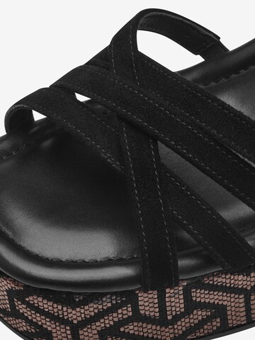 TAMARIS Strap Sandals in Black