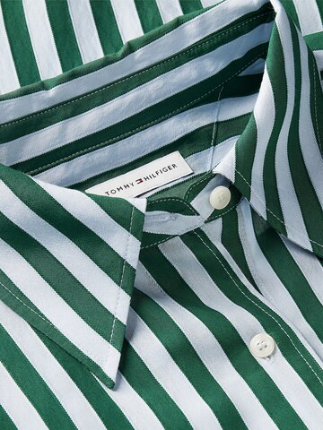 Chemisier TOMMY HILFIGER en vert