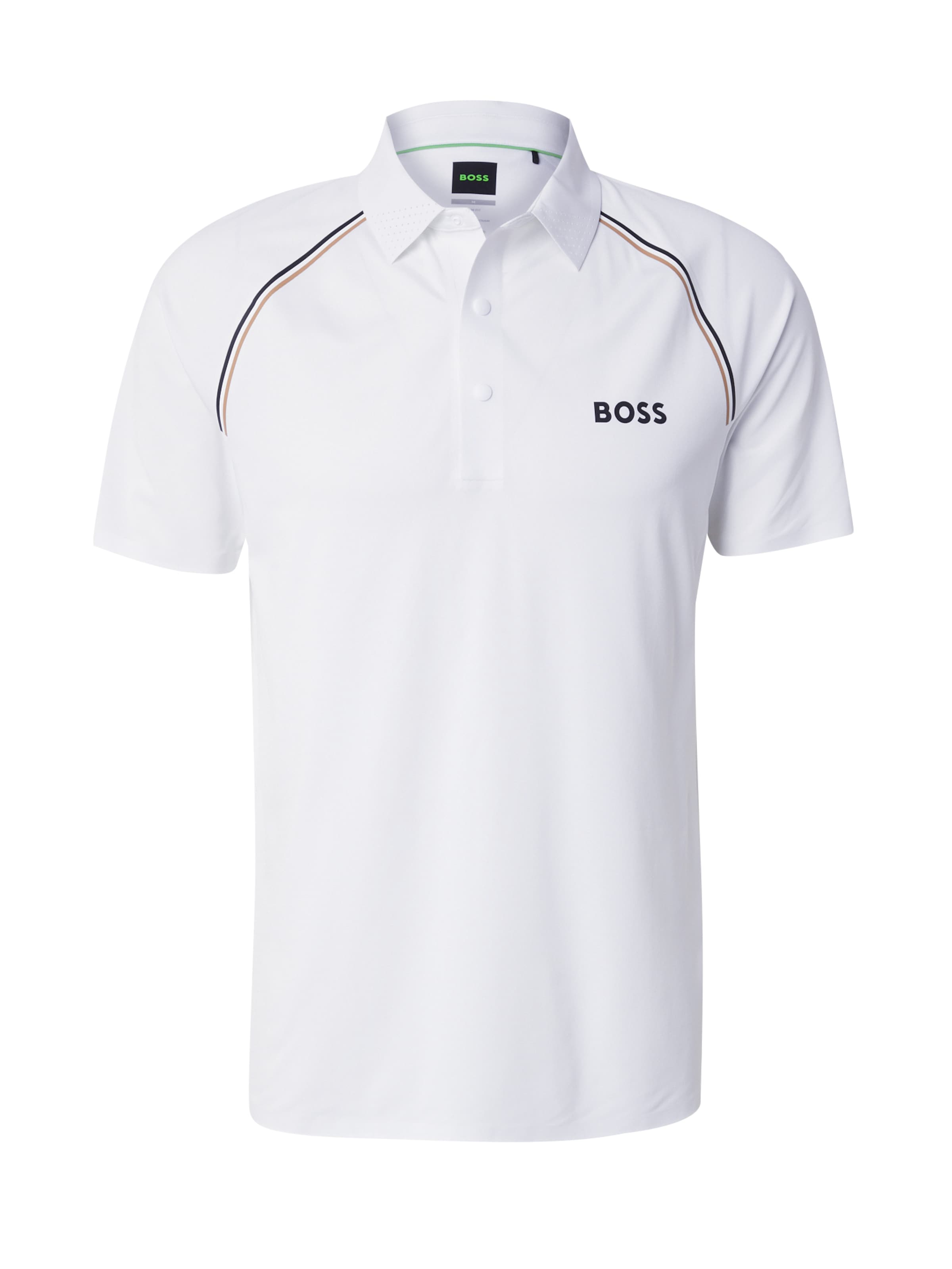 BOSS Toiminnallinen paita 'Patteo' värissä valkoinen: etupuoli