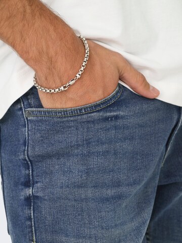 Only & Sons regular Τζιν 'WEFT' σε μπλε