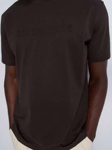 T-Shirt Salsa Jeans en marron