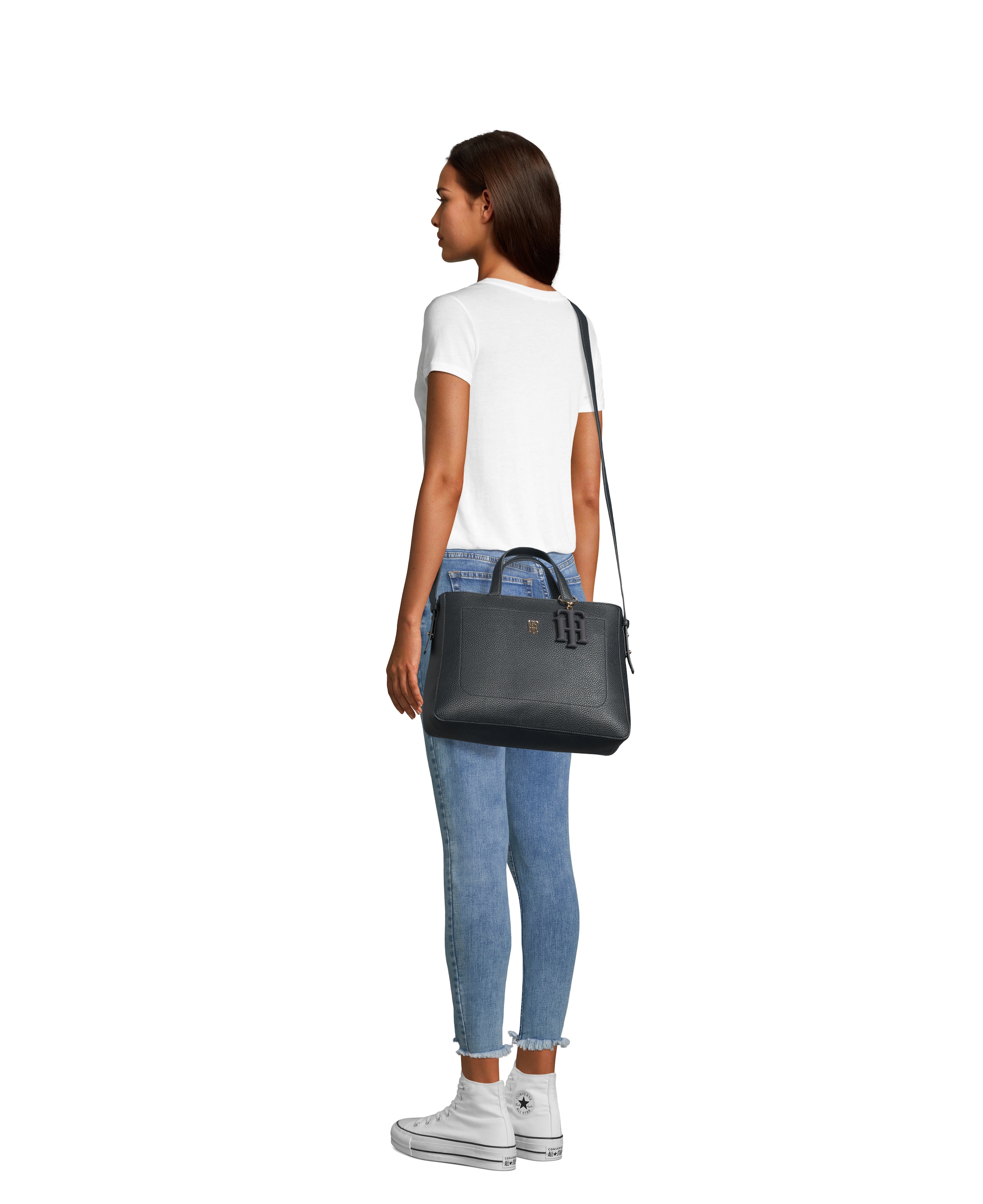 Frauen Taschen & Rucksäcke TOMMY HILFIGER Handtasche in Nachtblau - GR68904 Frauen Taschen & Rucksäcke TOMMY HILFIGER Handtasche in Nachtblau - GR68904