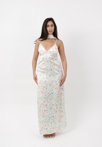 Elara Kleid in Grün: Vorderseite