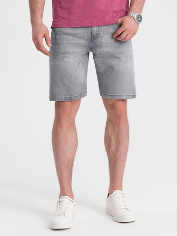 Ombre Jeans in Grijs: voorkant
