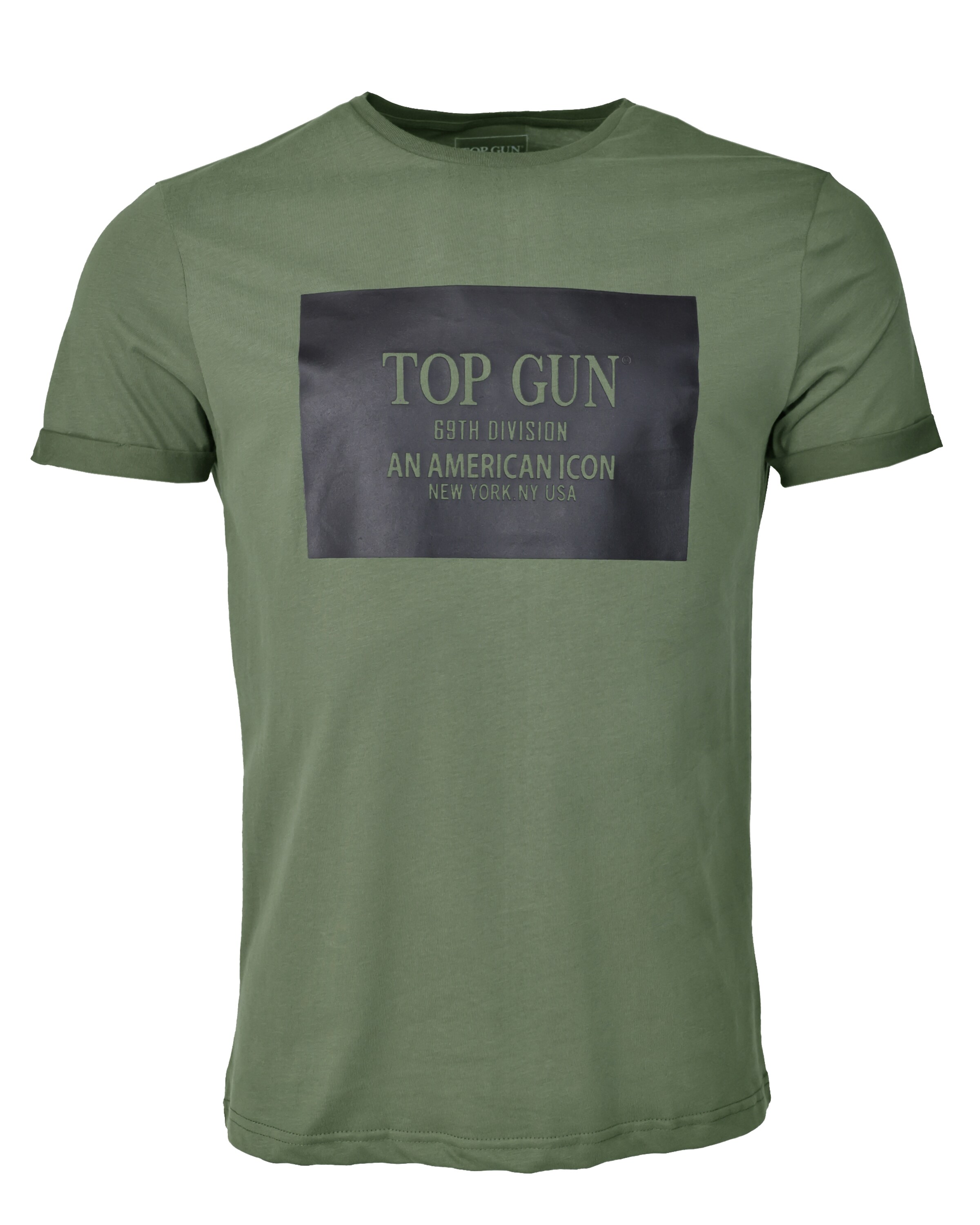 TOP GUN Shirt 'TG20213011' in Olive, Item view