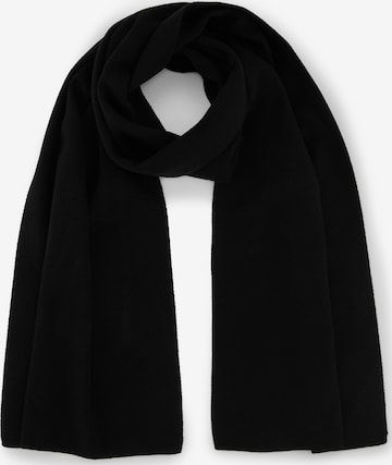 TOM TAILOR DENIM Schal in Schwarz: Vorderseite