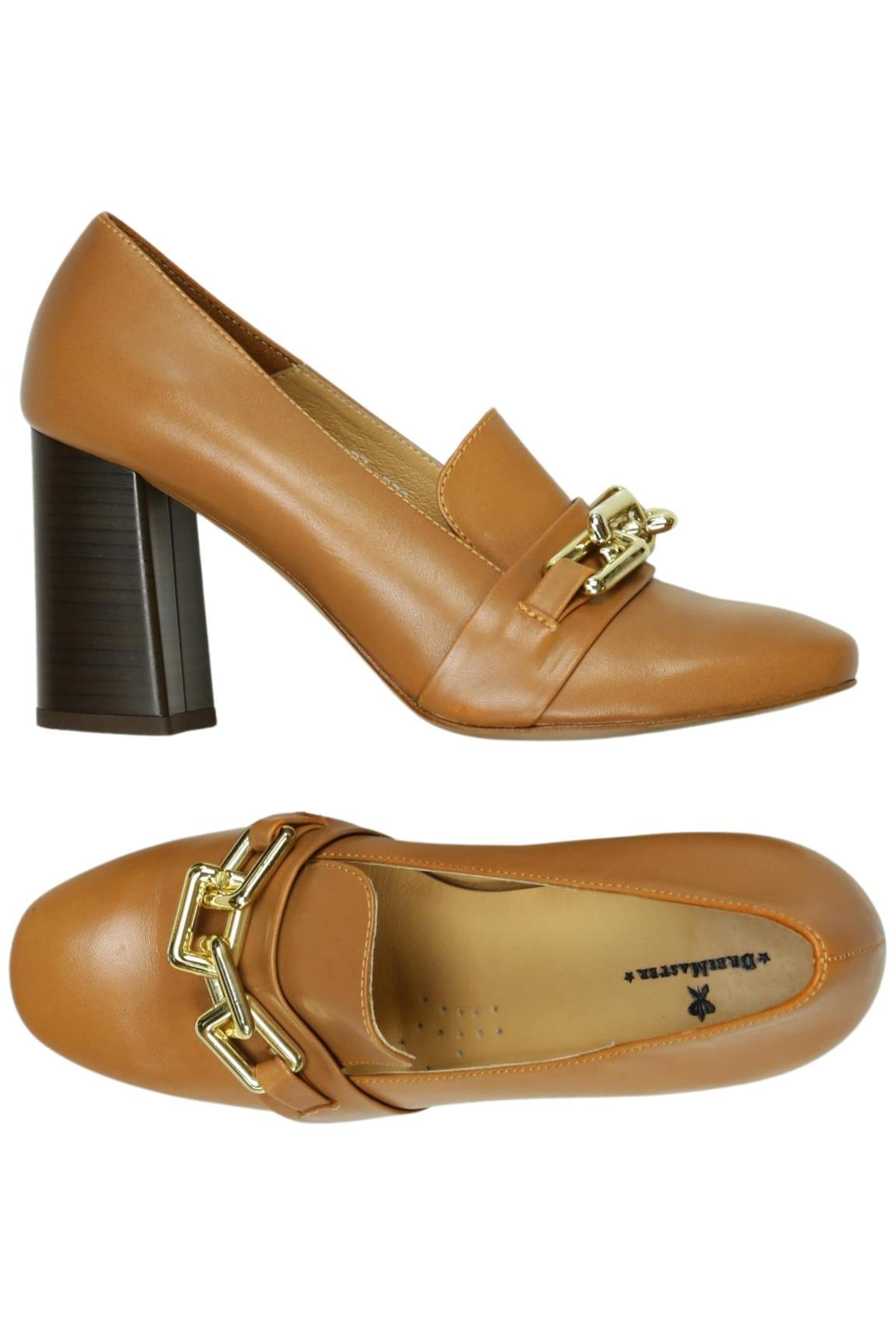 DREIMASTER Pumps 38 in Braun: Vorderseite