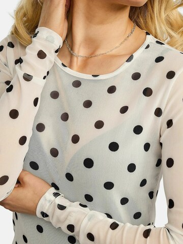 Haut ' MESH ' Liberte Essentiel en blanc