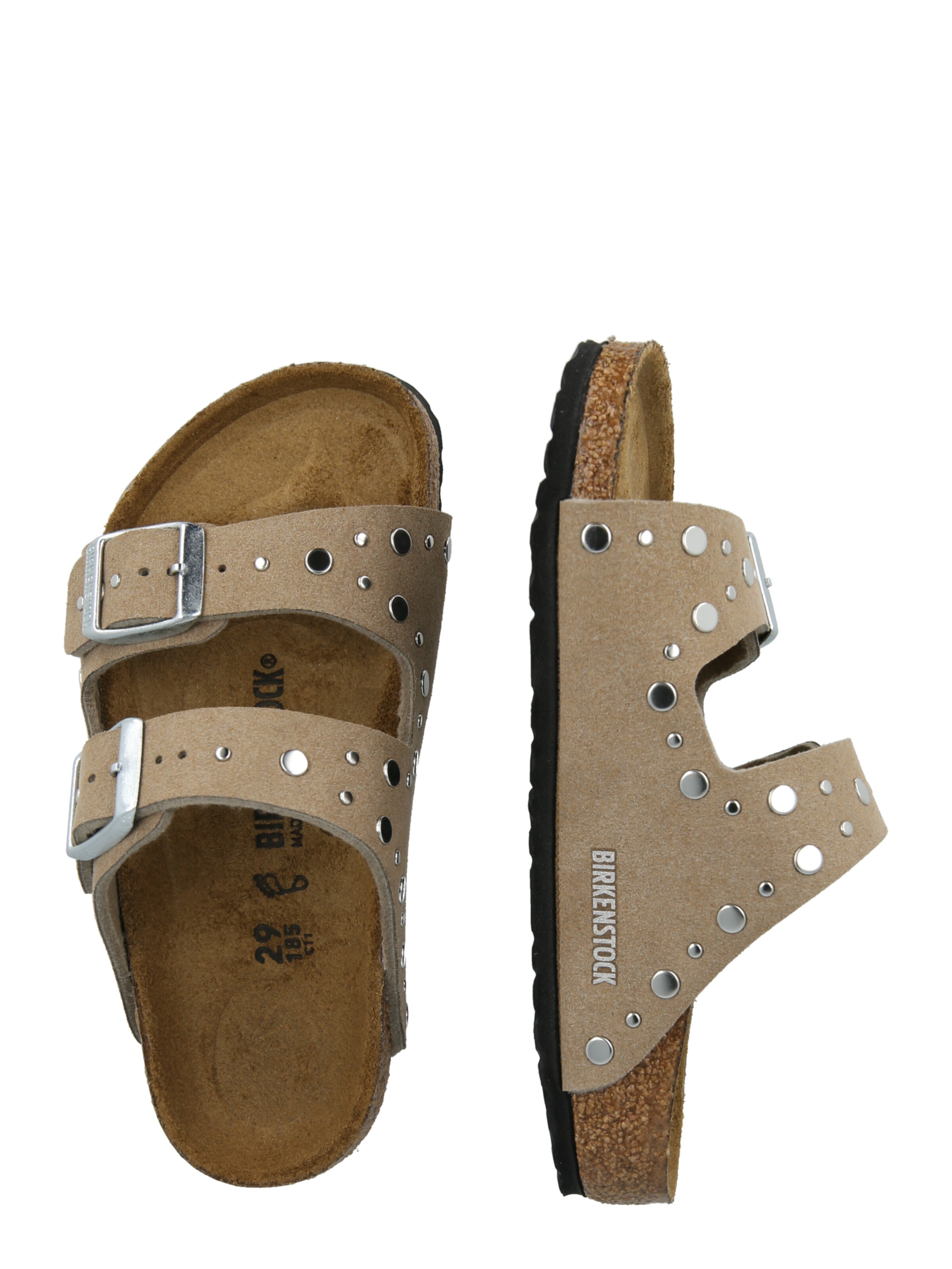 pilka BIRKENSTOCK Sandalai 'Arizona'