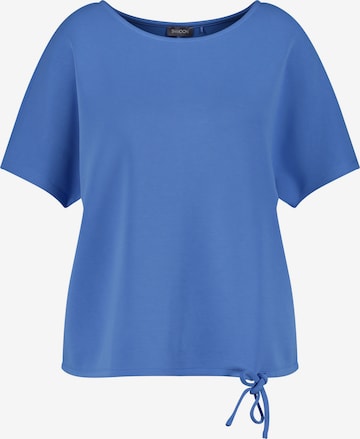 T-shirt SAMOON en bleu : devant