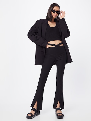 WEEKDAY Top 'Elvira' in Black