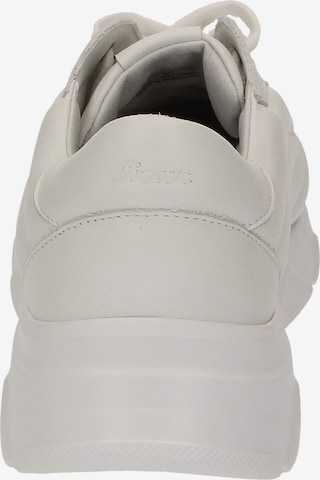 SIOUX Sneaker in Weiß