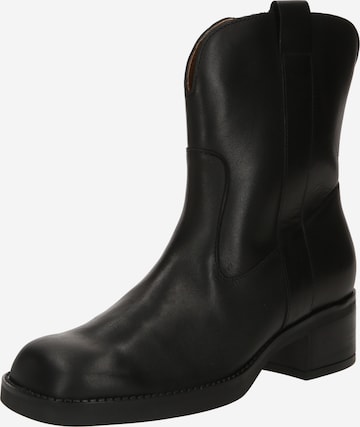GABOR Bootie 'Western' in Black: front