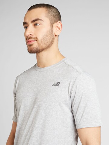 new balance - Camiseta funcional en gris