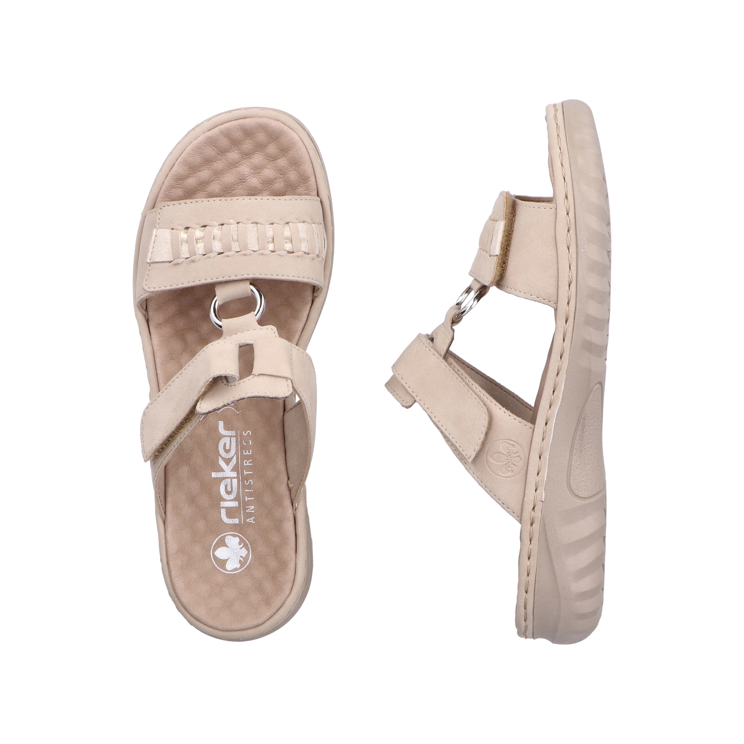 Mule Rieker en beige