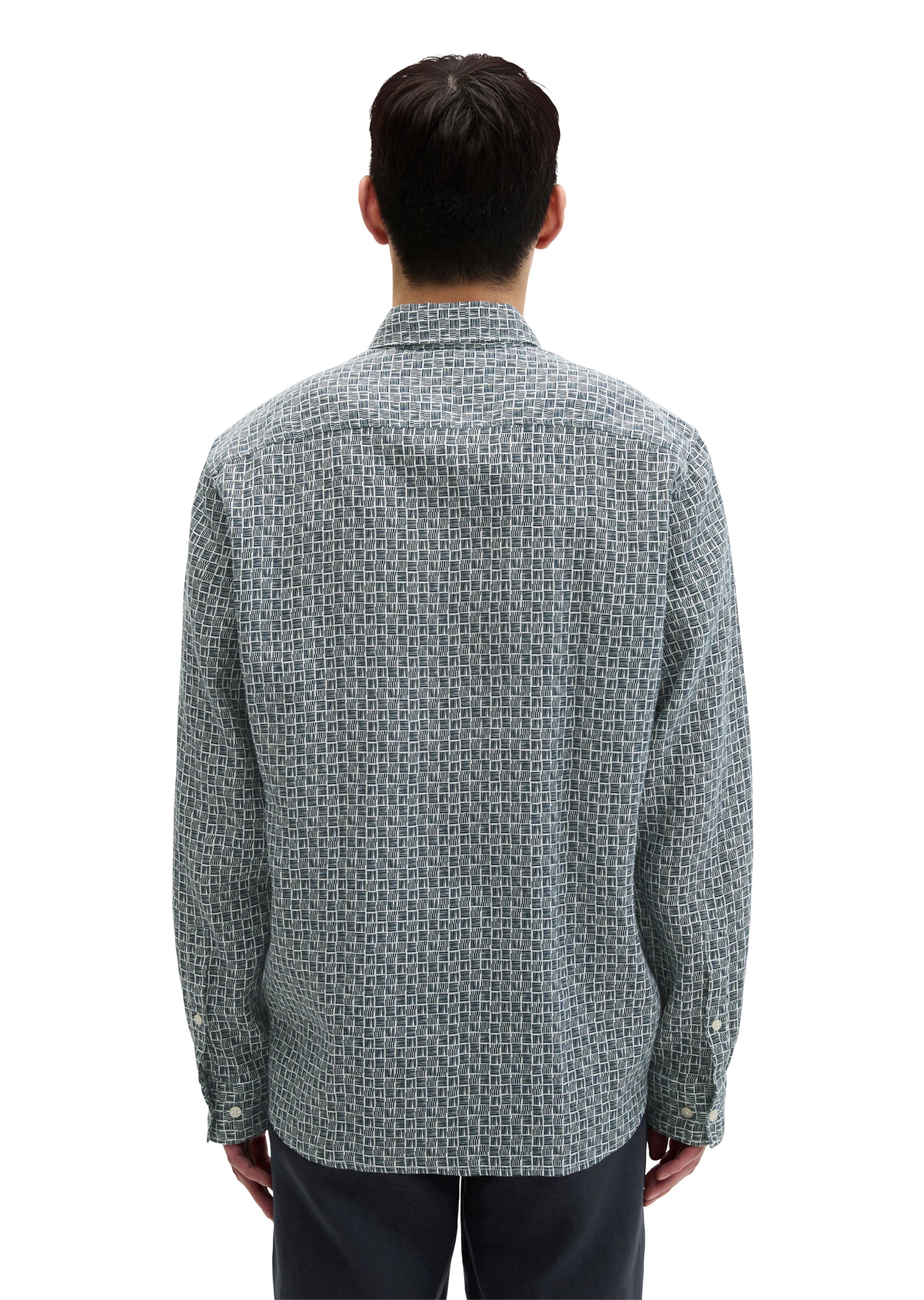 Marc O'Polo Regular fit Button Up Shirt in Blue