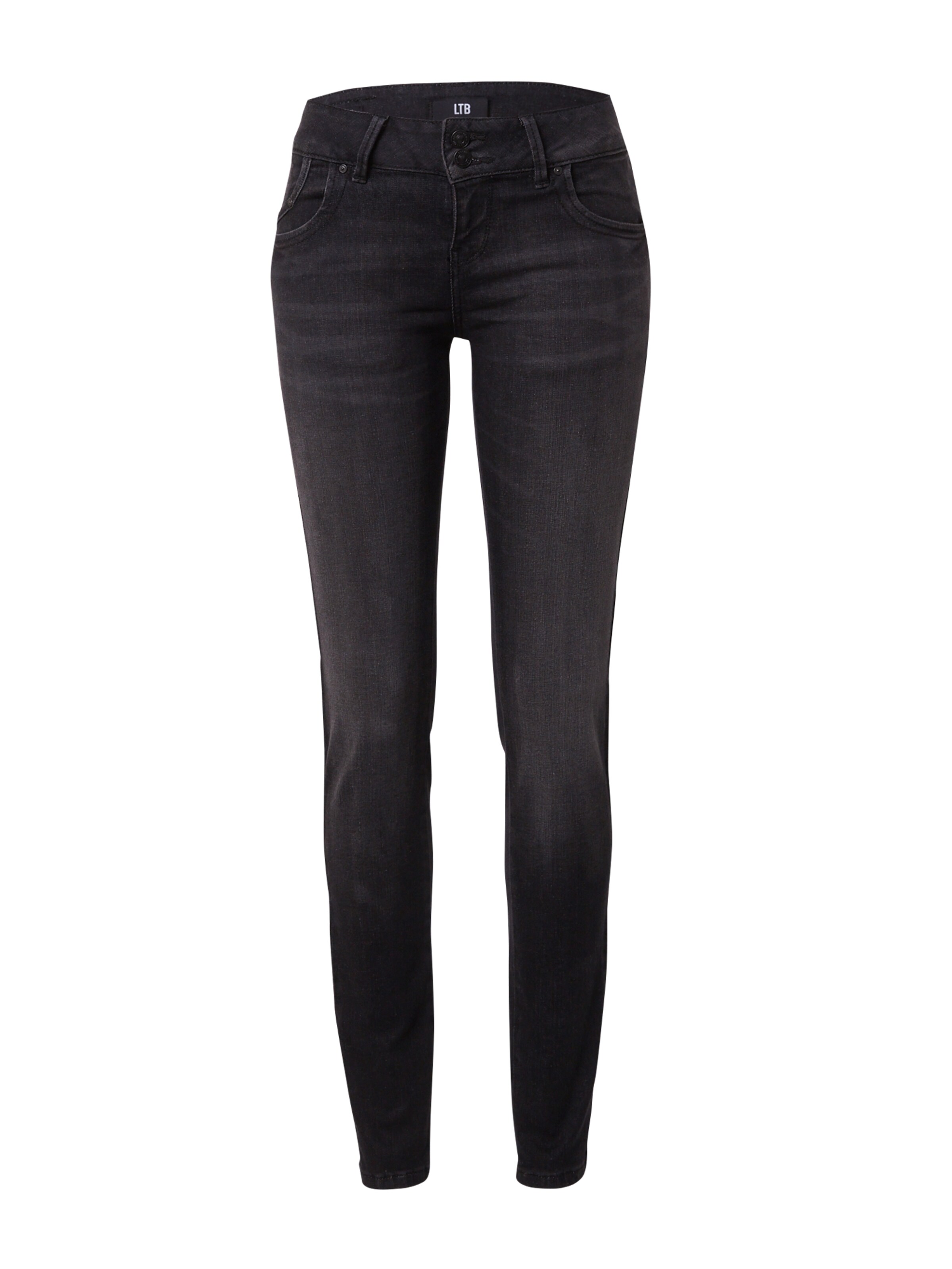 Coupe slim Jean 'MOLLY' LTB en noir : devant