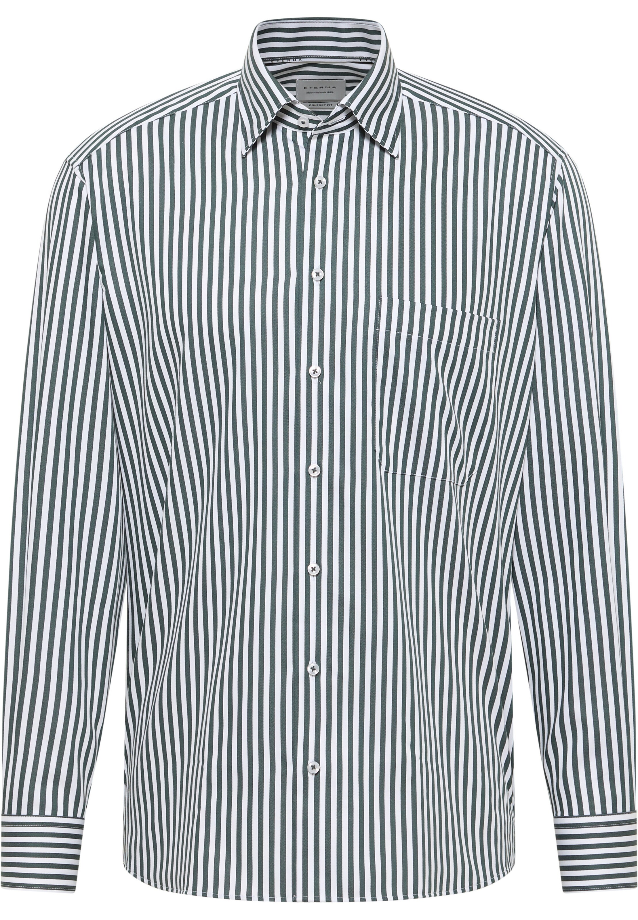 ETERNA Businesshemd in Grün: Vorderseite