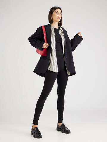 ABOUT YOU Regular Trousers 'Josy' in Black