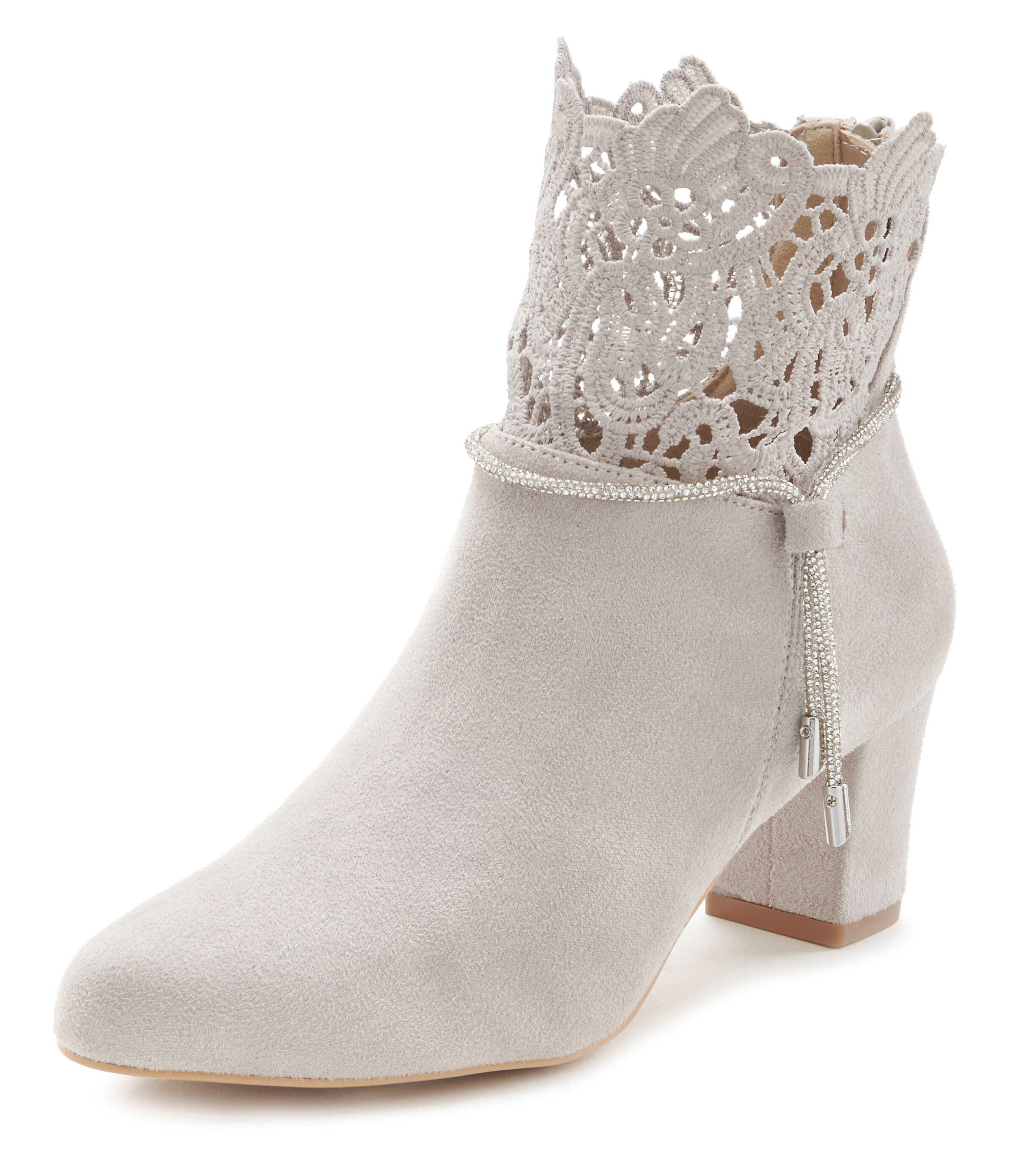 LASCANA - Botines en beige: frente