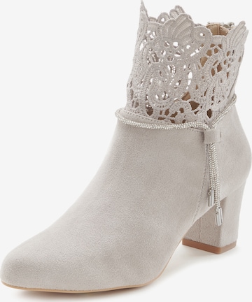 LASCANA - Botines en beige: frente