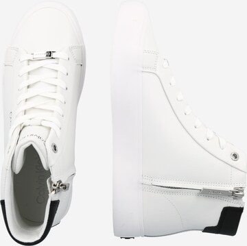 Calvin Klein High-Top Sneakers in White