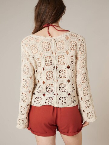 Deeluxe Strickjacke 'Krina' in Beige