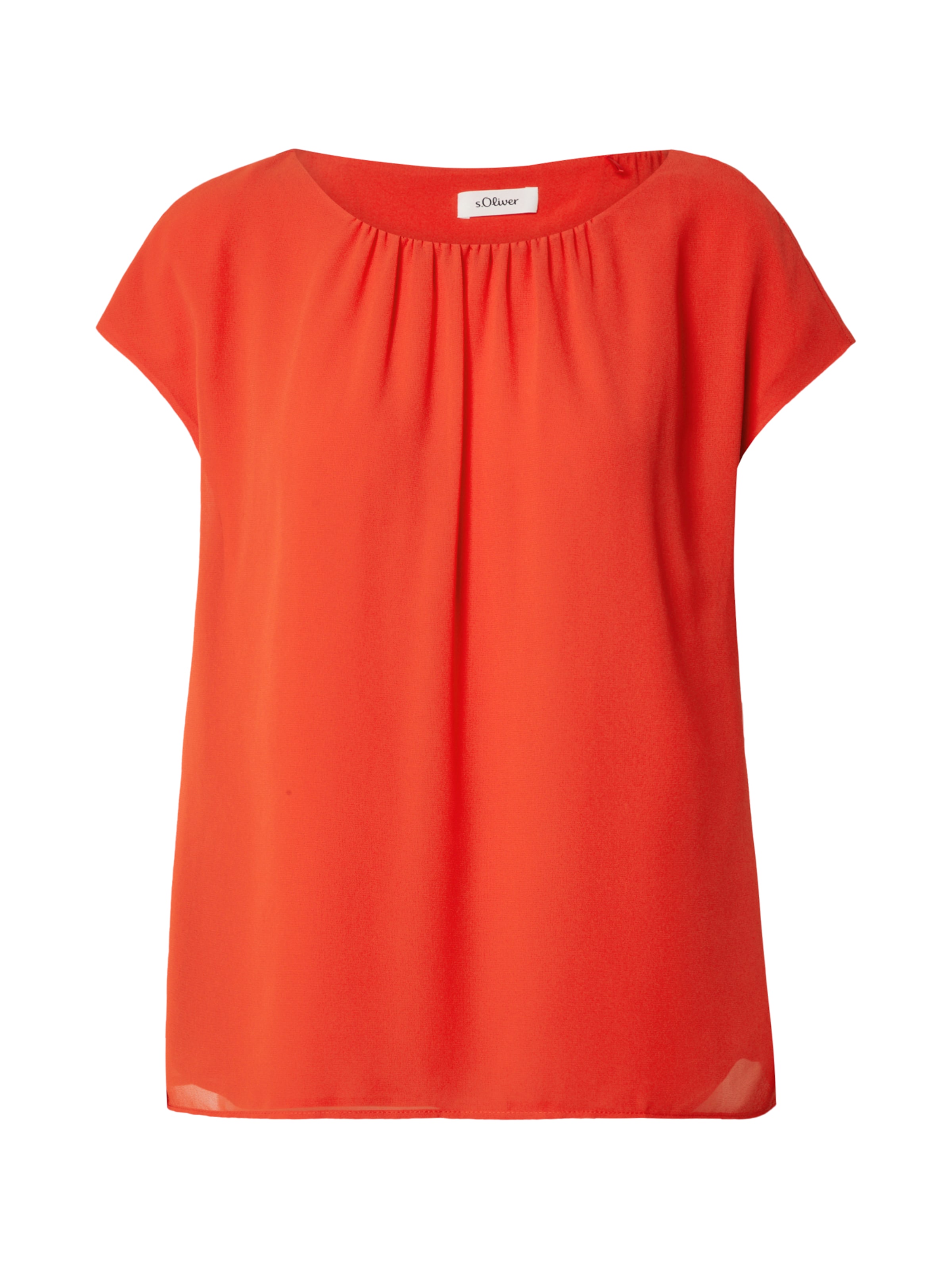 s.Oliver BLACK LABEL Bluse in Rot: Vorderseite