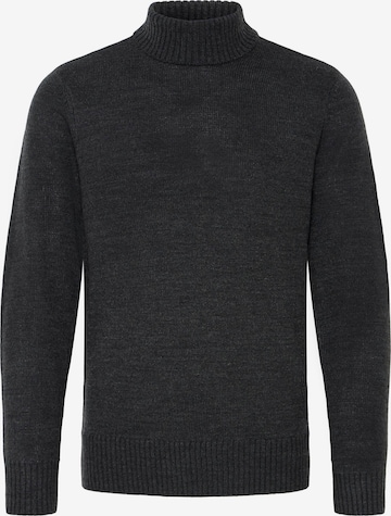 BLEND Rollkragenpullover ' BHRylie ' in Schwarz: Vorderseite