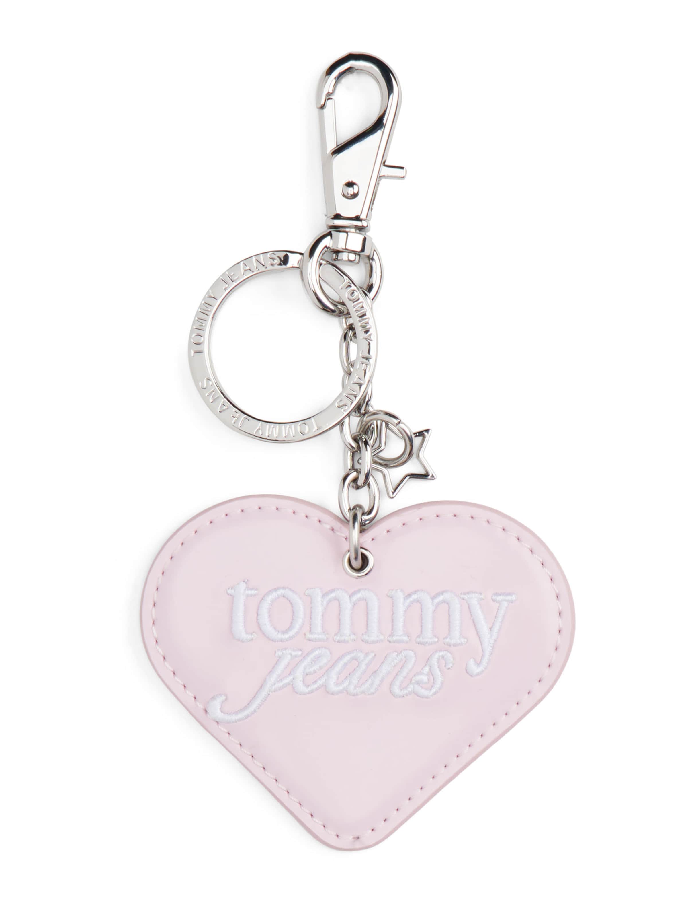 Tommy Jeans Брелок в Ярко-розовый: спереди