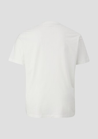 s.Oliver Men Big Sizes Shirt in White: back