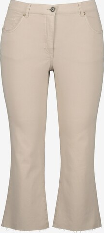 Studio Untold Bootcut Jeans '796950' in Beige: predná strana