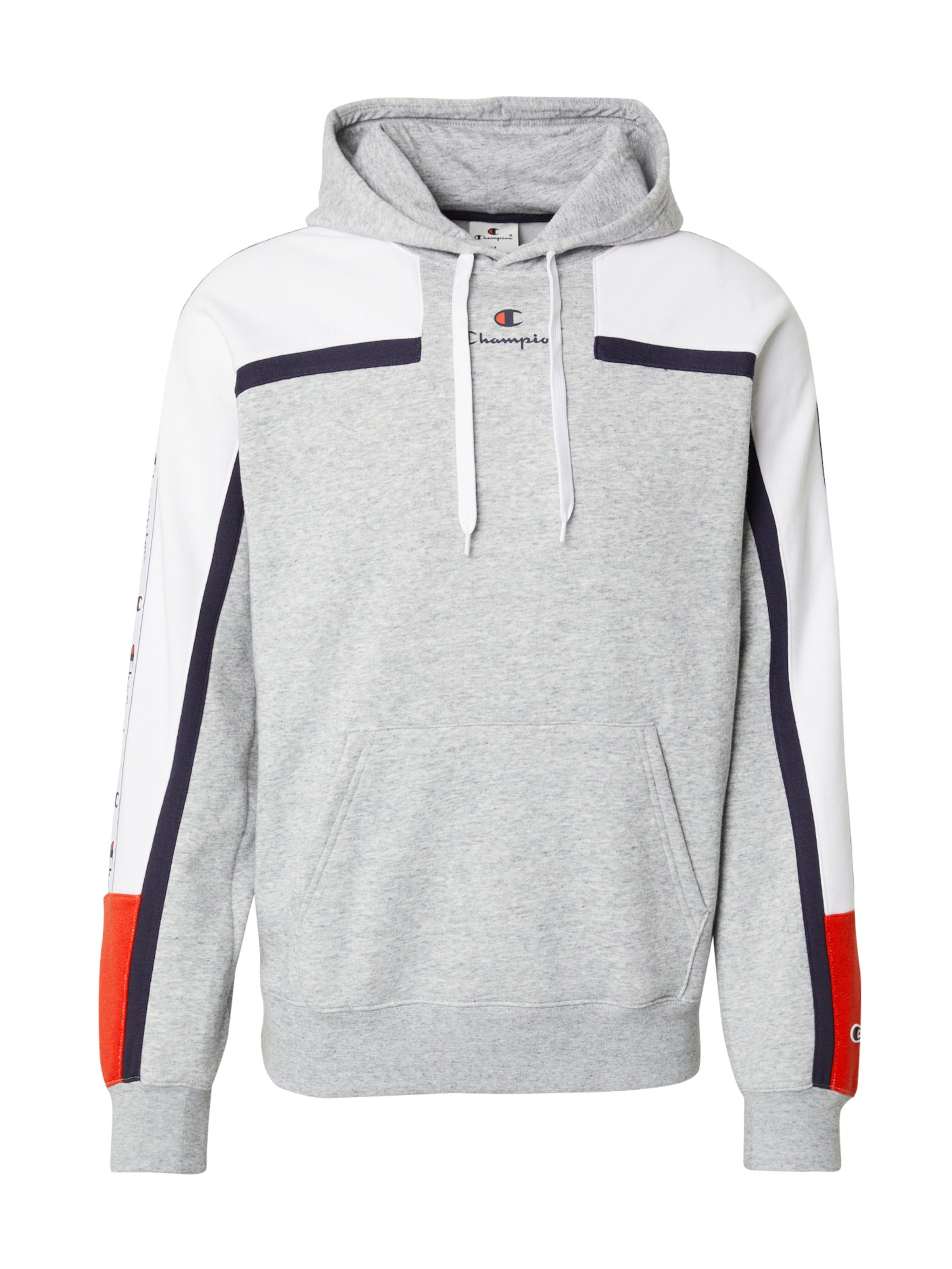 Champion Authentic Athletic Apparel Sweatshirt in Grau: Vorderseite