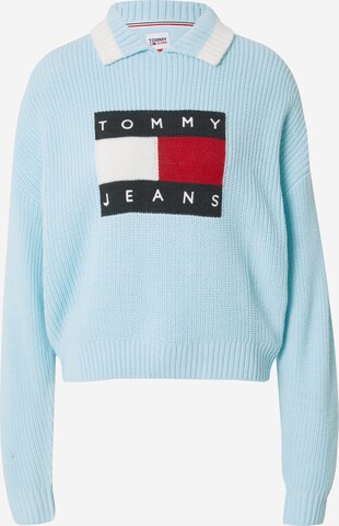 Tommy Jeans Pullover in Blau: predná strana