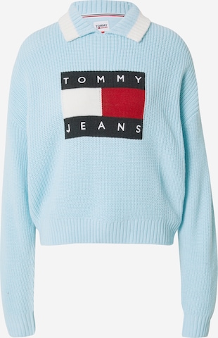 Pullover di Tommy Jeans in blu: frontale