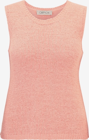 Pullover di Cartoon in arancione: frontale