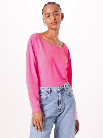 AMERICAN VINTAGE T-shirt 'AKSUN' i rosa: framsida
