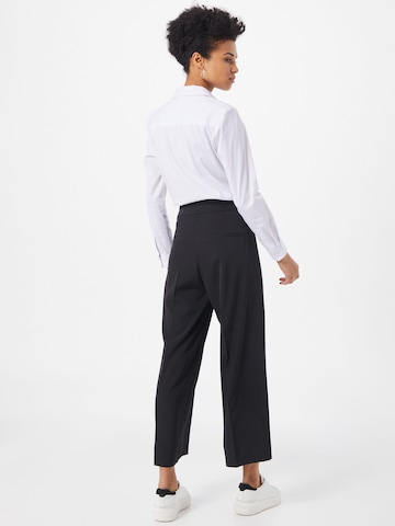 InWear Wide leg Pleated Pants 'Zhen' in Black