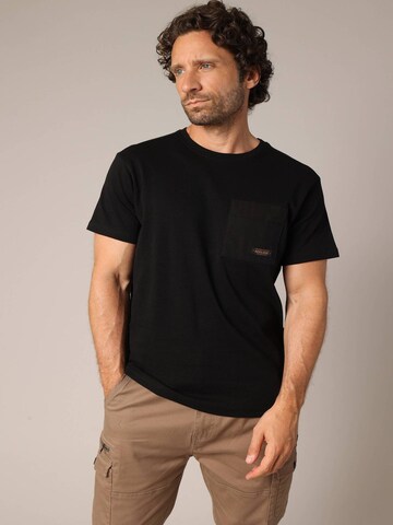 Deeluxe Shirt 'Arion' in Zwart: voorkant