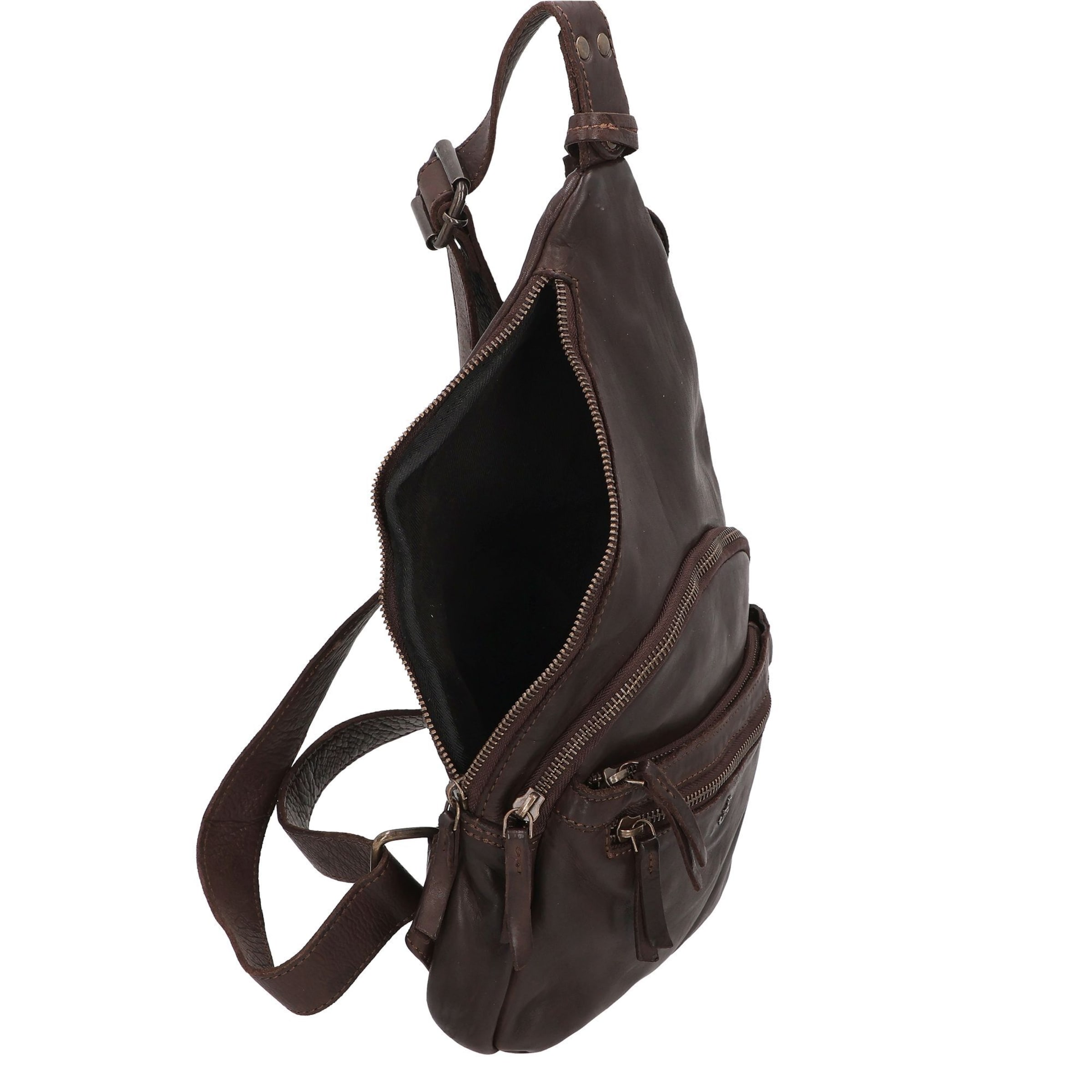 Harbour 2nd Schoudertas 'Anchor Love Merlin' in Bruin