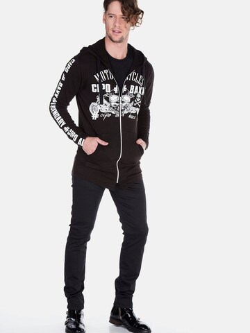 CIPO & BAXX Sweatvest in Zwart